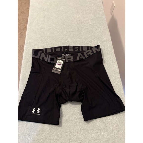 Under Armour Other - Under Armour HeatGear Compression Shorts Mens 2XL Black Athletic Training NWT